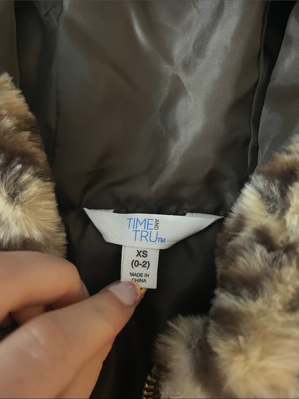 Leopard puffer jacket!! - Picture 2 of 3